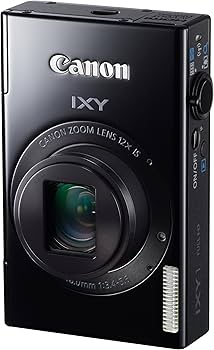 Amazon | Canon デジタルカメラ IXY 1 ブラック 光学12倍ズーム Wi-Fi