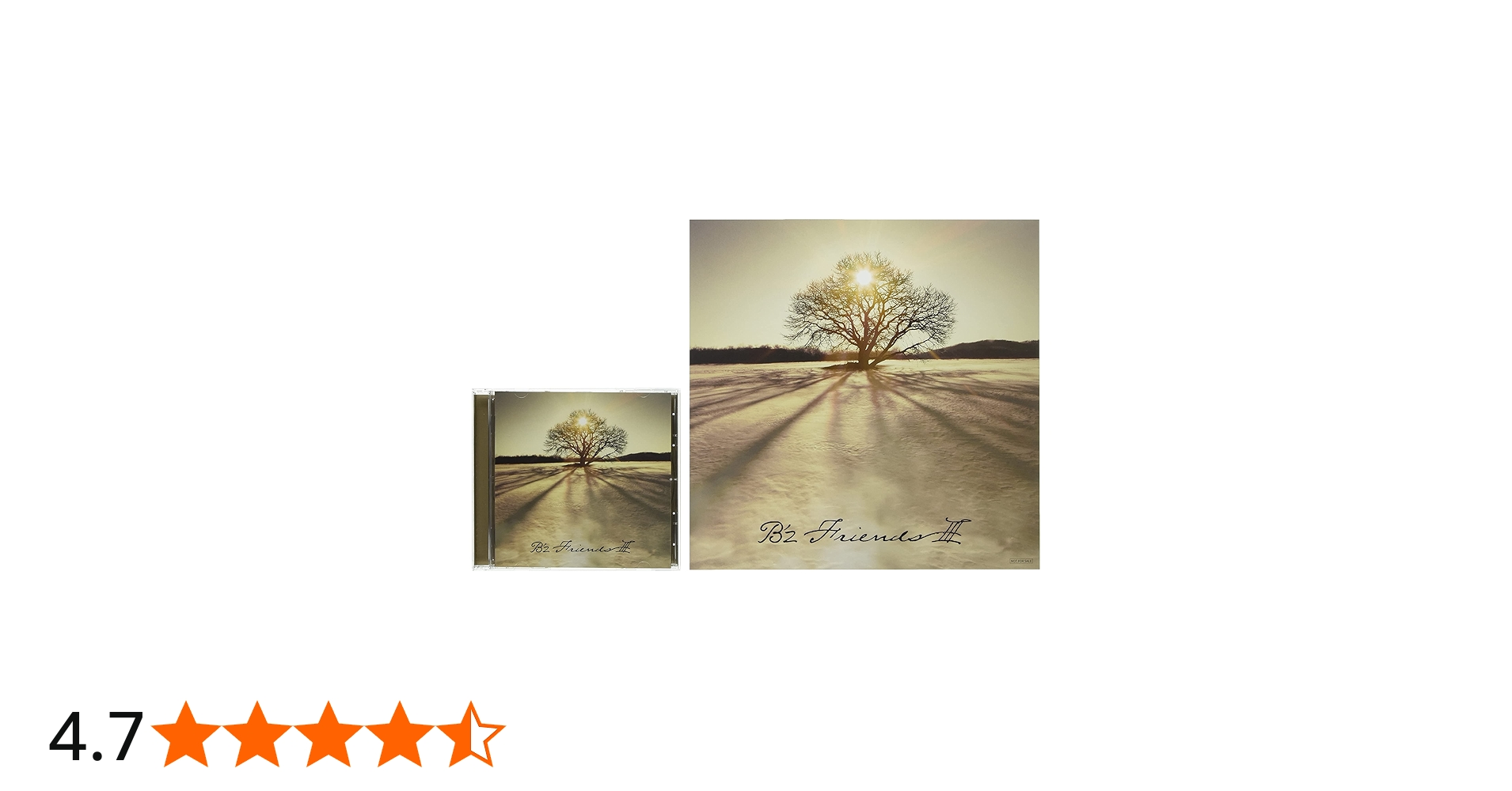Amazon.co.jp: B'z : 【Amazon.co.jp限定】「FRIENDS III」 (通常盤