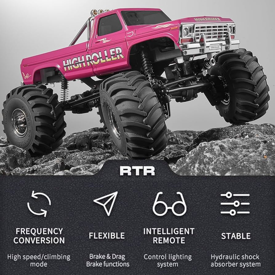 Amazon.co.jp: SVERTIBO FMS 1/24 RCクローラー FCX24 スマッシャー V2