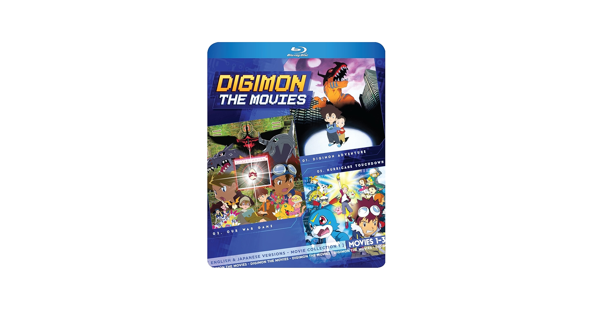 Amazon.com: Digimon The Movies 1-3 Collection [Blu-ray] : Joshua