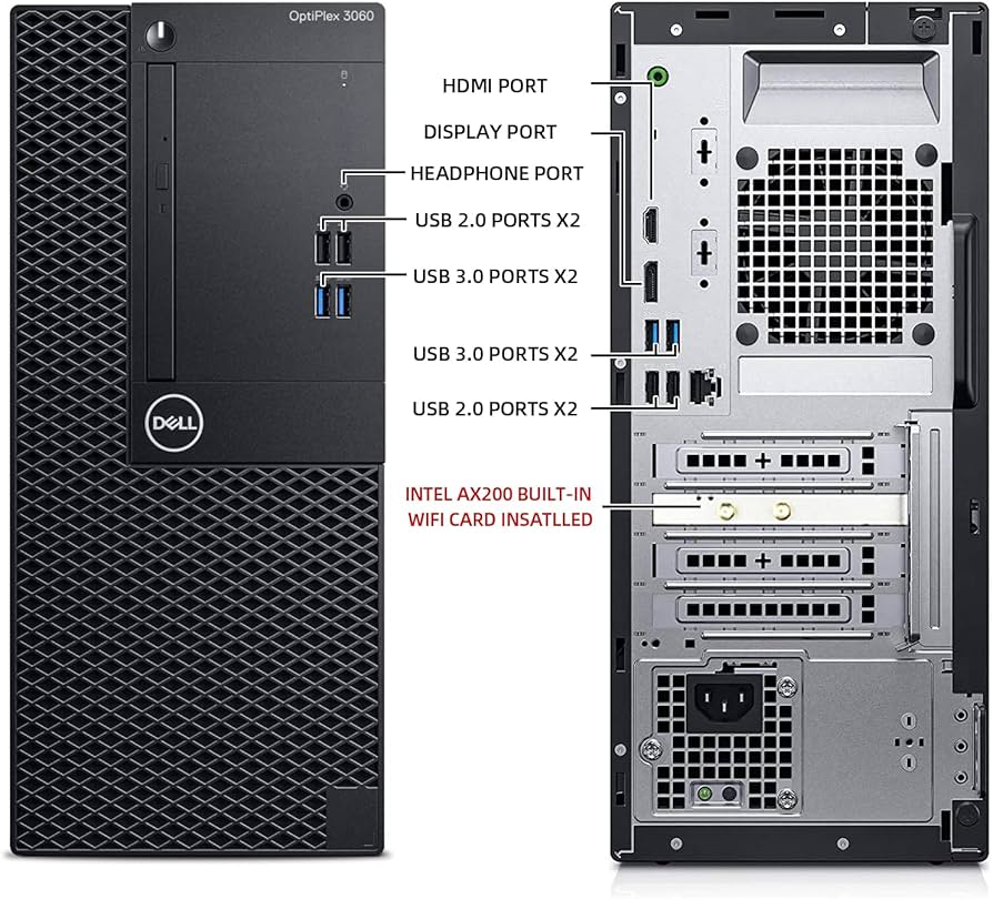 Amazon.com: Dell OptiPlex 3060 Tower Computers PC,Desktop