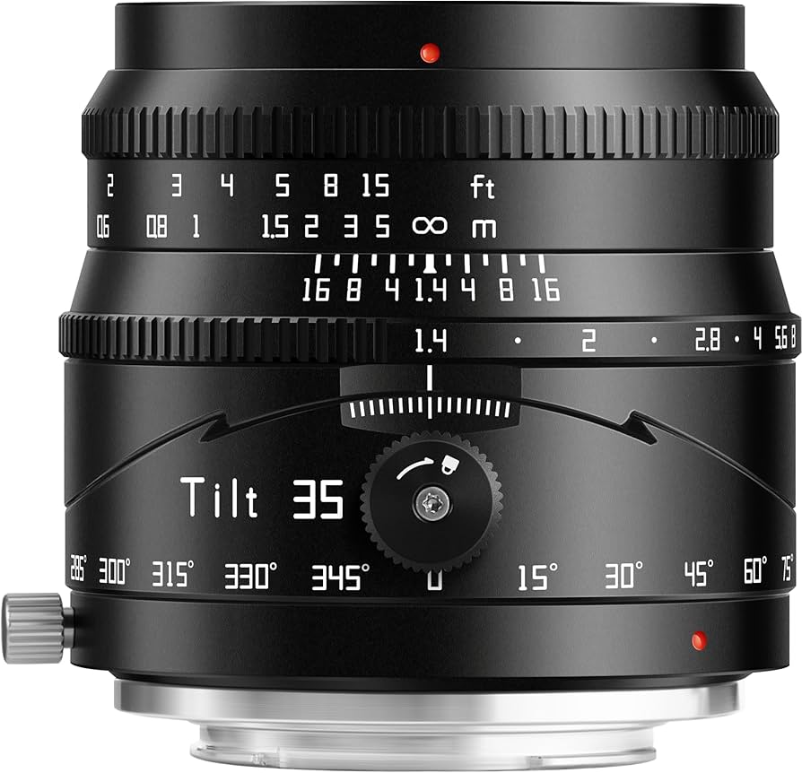 Amazon.com : TTArtisan 35mm F1.4 Tilt Manual Lens Large Aperture
