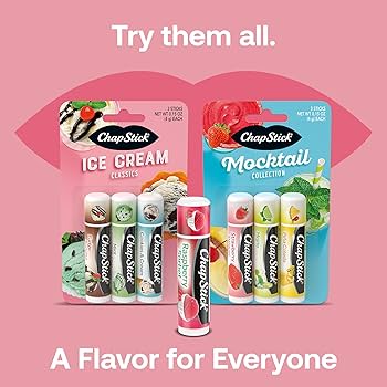 Amazon.com : ChapStick Lip Moisturizer, Ice Cream 3-Packs (12 Sets