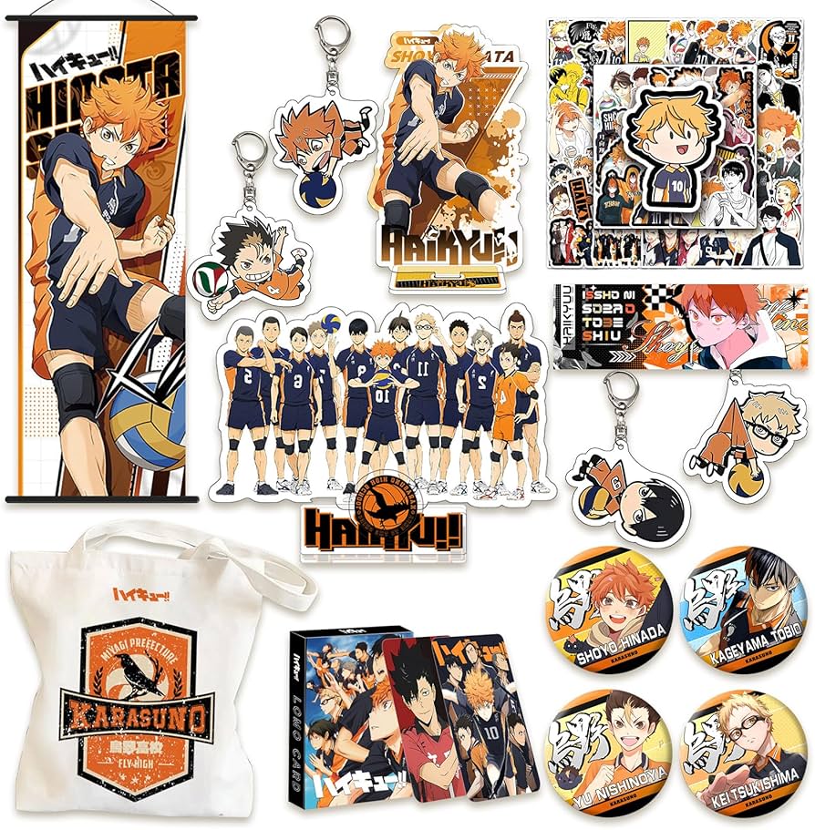 Amazon.co.jp: DIROLVON ハイキュー 日向 翔陽 グッズ 烏野高校 福袋