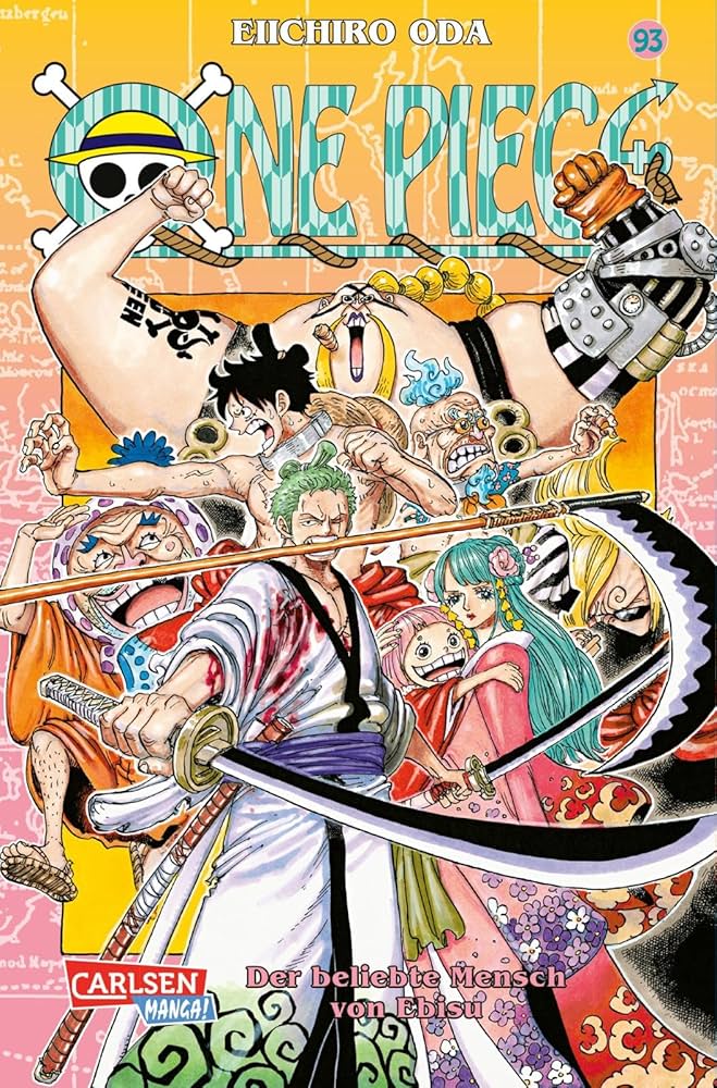 Amazon.com: One Piece 93: 9783551728678: Oda, Eiichiro: Books
