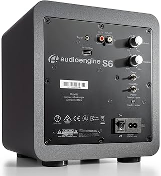 Amazon.com: Audioengine S6 Powered Subwoofer - Mini 6 Inch 210