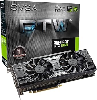 Amazon.com: EVGA GeForce GTX 1060 6GB FTW+ GAMING ACX 3.0, 6GB