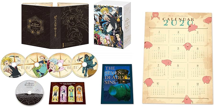 Amazon.co.jp: 七つの大罪 神々の逆鱗 DVD-BOX I : 梶裕貴, 雨宮天