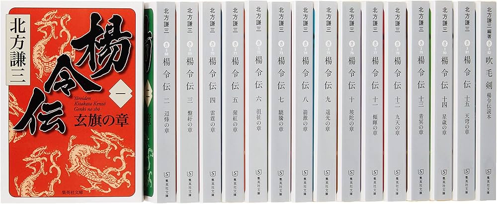 北方謙三 文庫版 楊令伝 完結BOX 全15巻+読本 16冊セット (集英社文庫