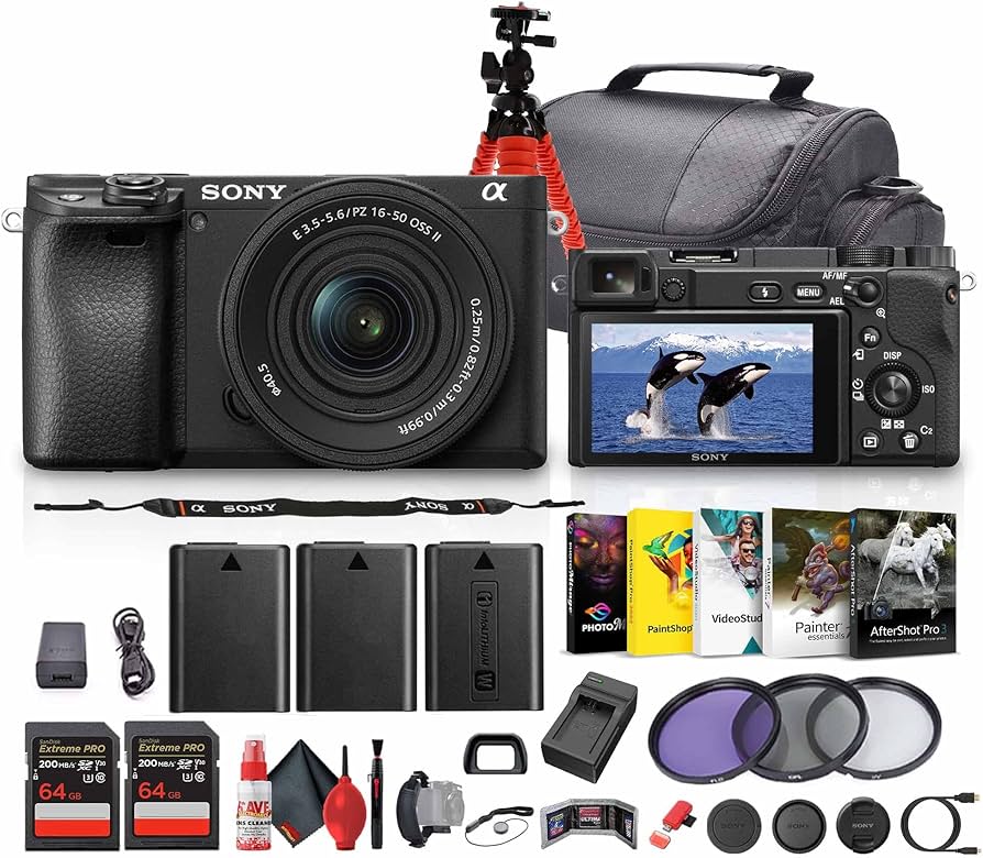 Amazon.com : Sony a6400 Mirrorless Camera with 16-50mm f/3.5-5.6