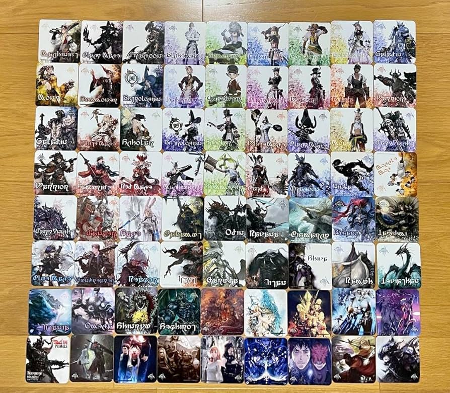 Amazon.co.jp: エオルゼアカフェ コースター 72枚セット FF14 FFXIV