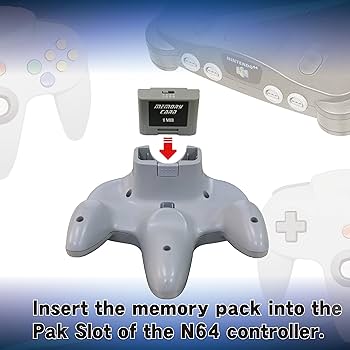 Amazon.co.jp: 1MBメモリーパック、N64メモリーカード用、ストレージ