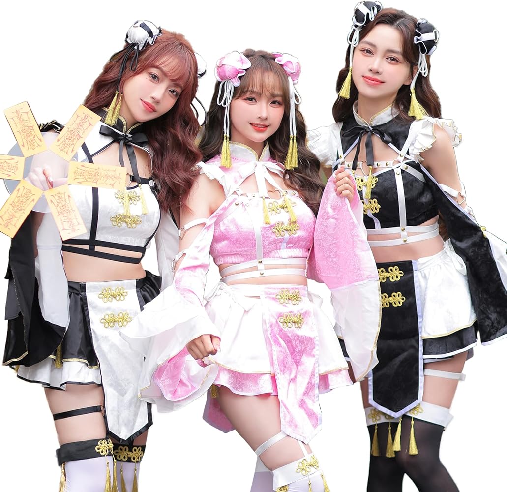 Amazon.co.jp: [Malymoon] キョンシー チャイナドレス チャイナ お化け