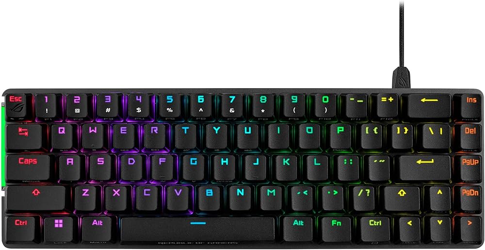 Amazon | ASUS ROG Falchion Ace 65% RGB コンパクト ゲーミング