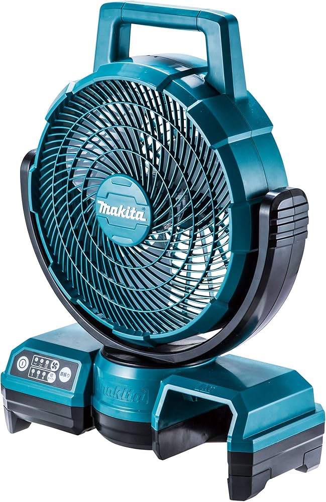 Amazon.co.jp: マキタ 充電式ファン羽根径23.5cm青(18/14.4V) AC