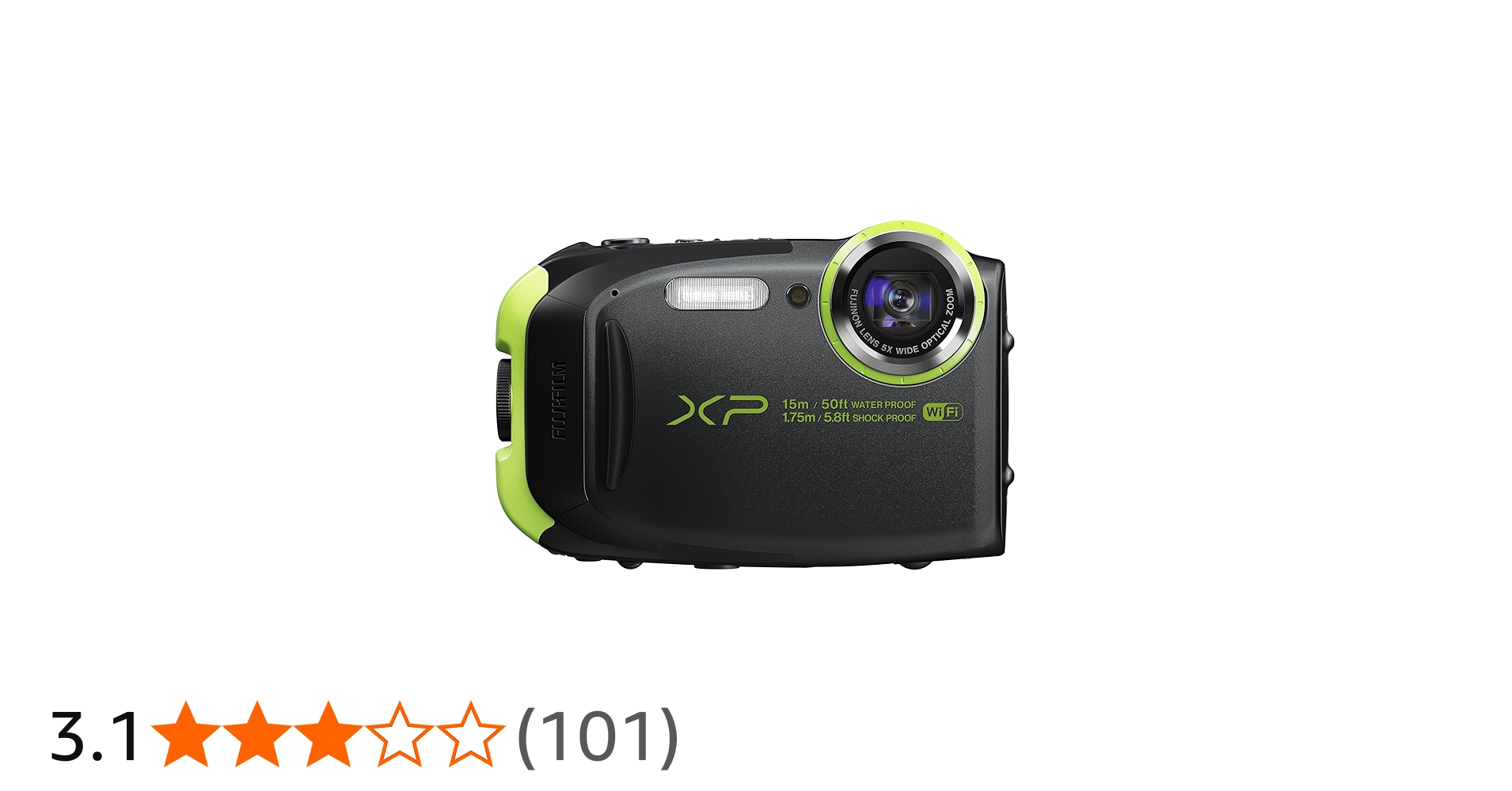 Amazon.co.jp: FUJIFILM コンパクトデジタルカメラ XP80 防水 ブラック