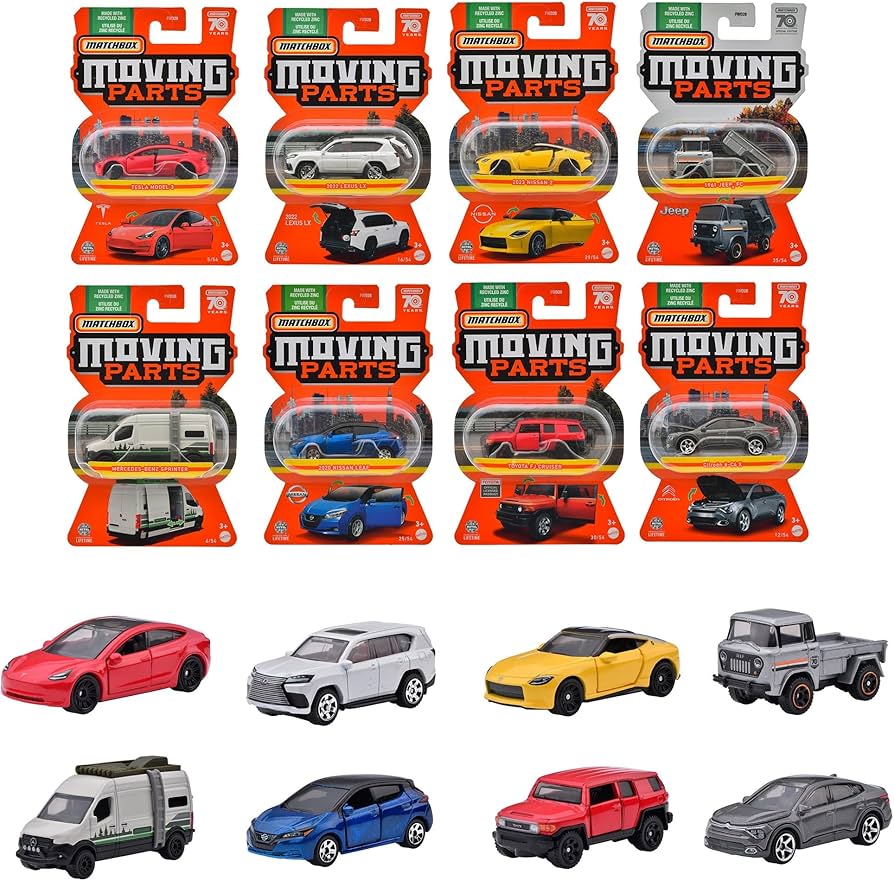 Amazon | マッチボックス(Matchbox) ムービングパーツ アソート