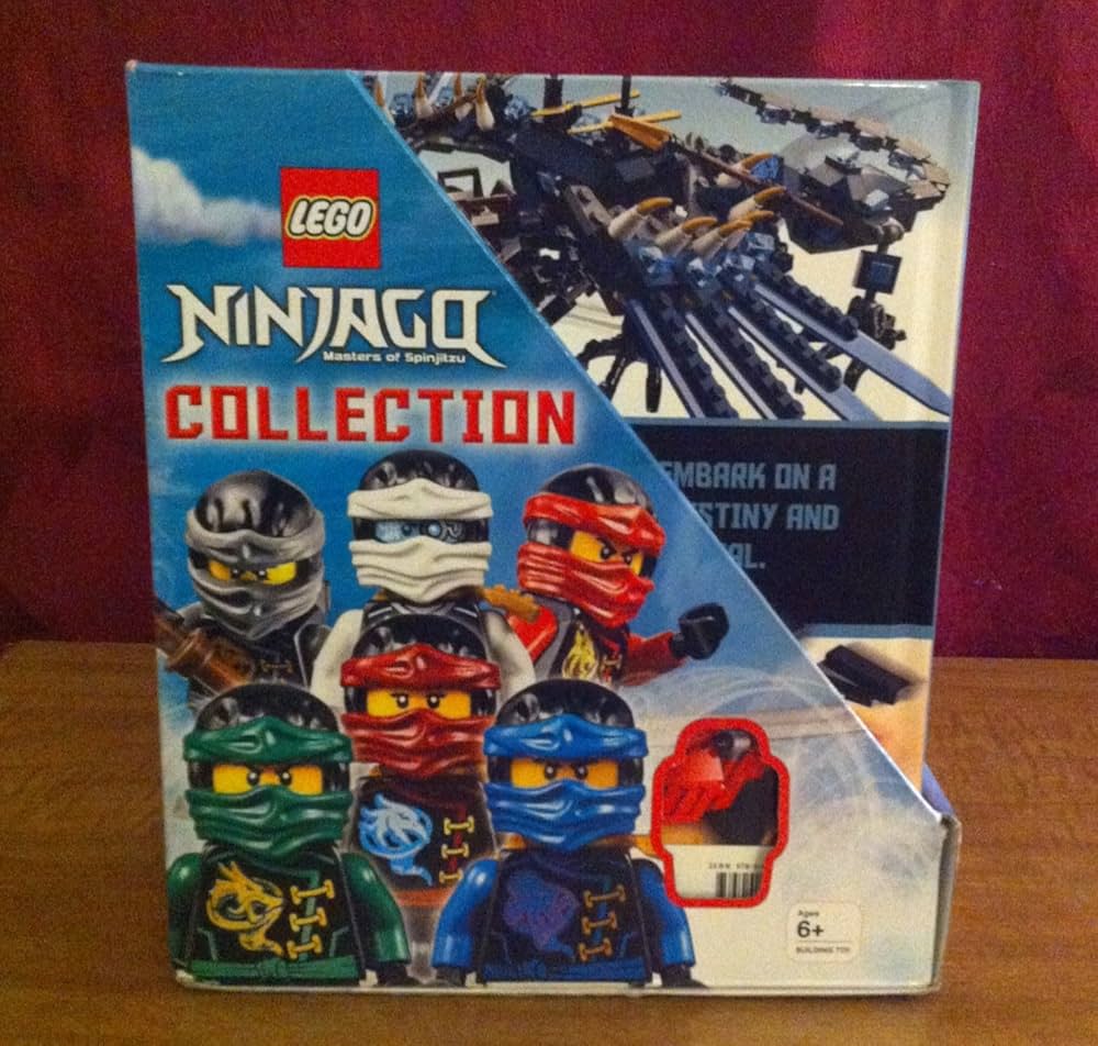 Lego Ninjago 10 books collection plus Limited edition Minifigure