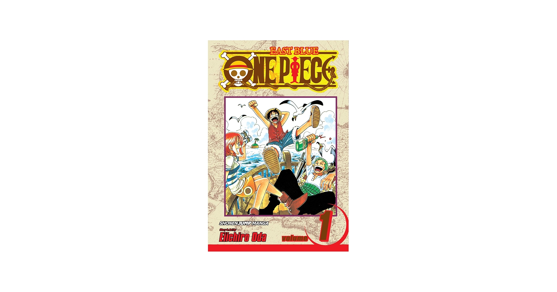 Amazon.com: One Piece, Vol. 1: Romance Dawn (One Piece Graphic