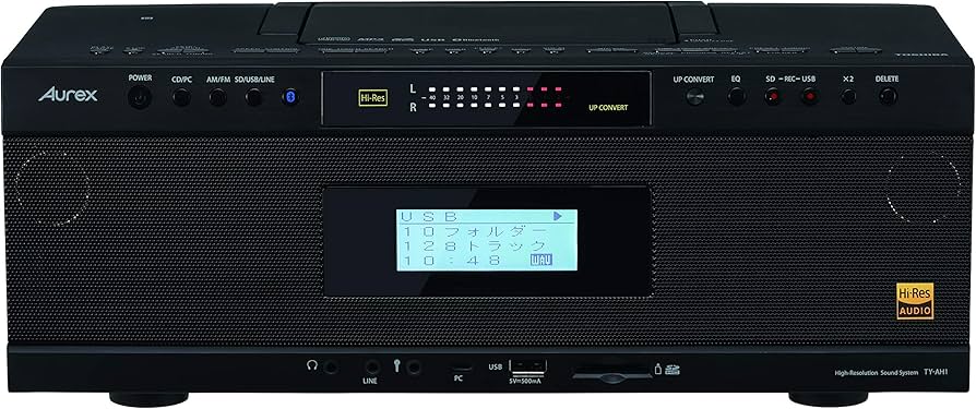 Amazon.co.jp: 東芝 ハイレゾ対応 Bluetooth/SD/USB/CDラジオ TY-AH1(K