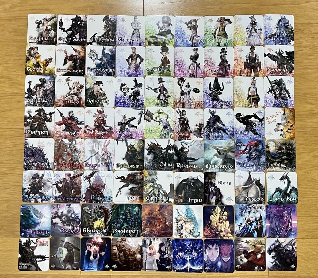 Amazon.co.jp: エオルゼアカフェ コースター 72枚セット FF14 FFXIV