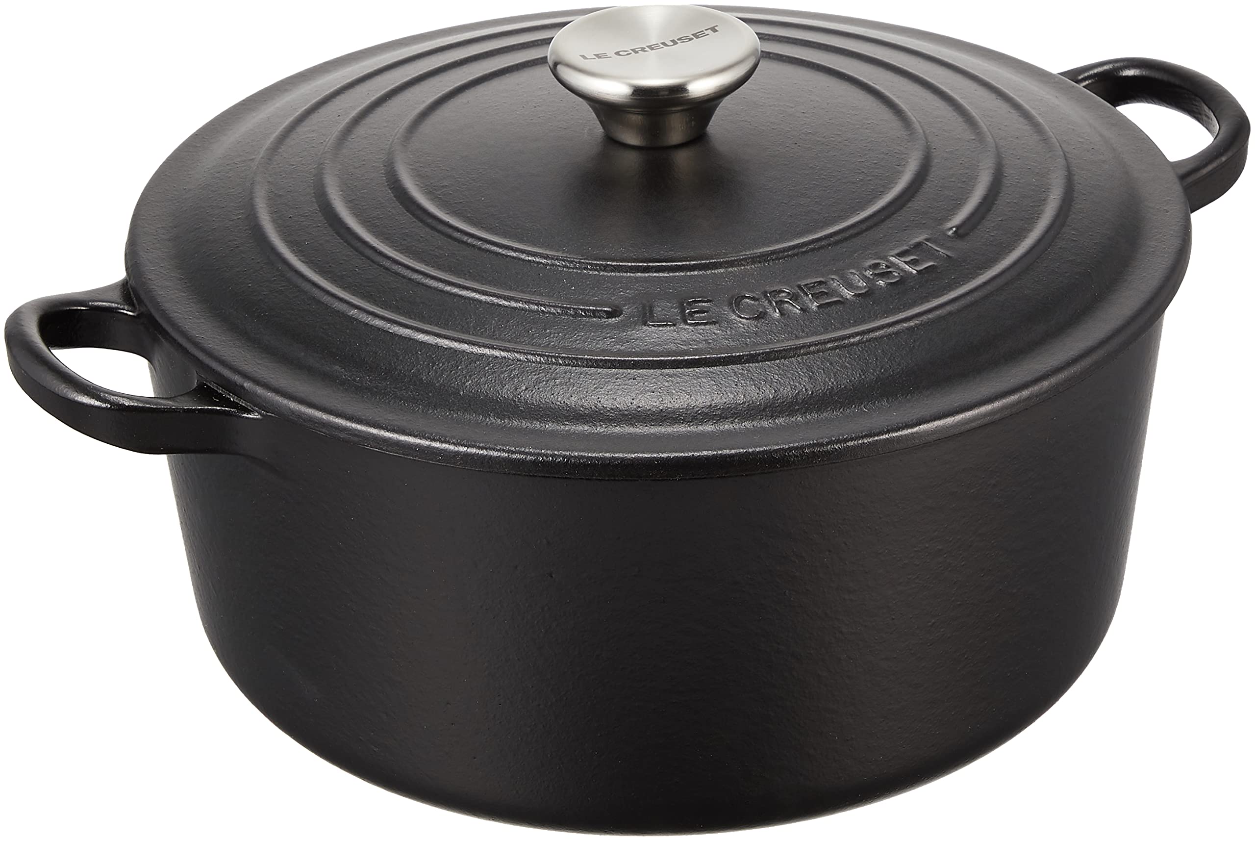 Amazon.co.jp: Le Creuset Cocotte Ronde Enameled Cast Iron Pot, 2