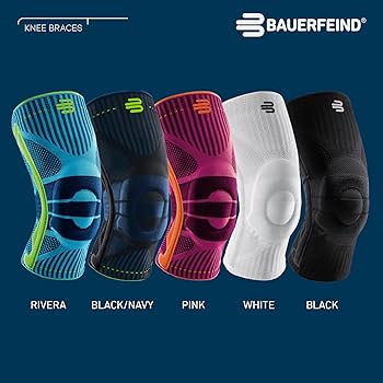 Bauerfeind Sports Knee Support, XS, All Black : Amazon.sg: Health