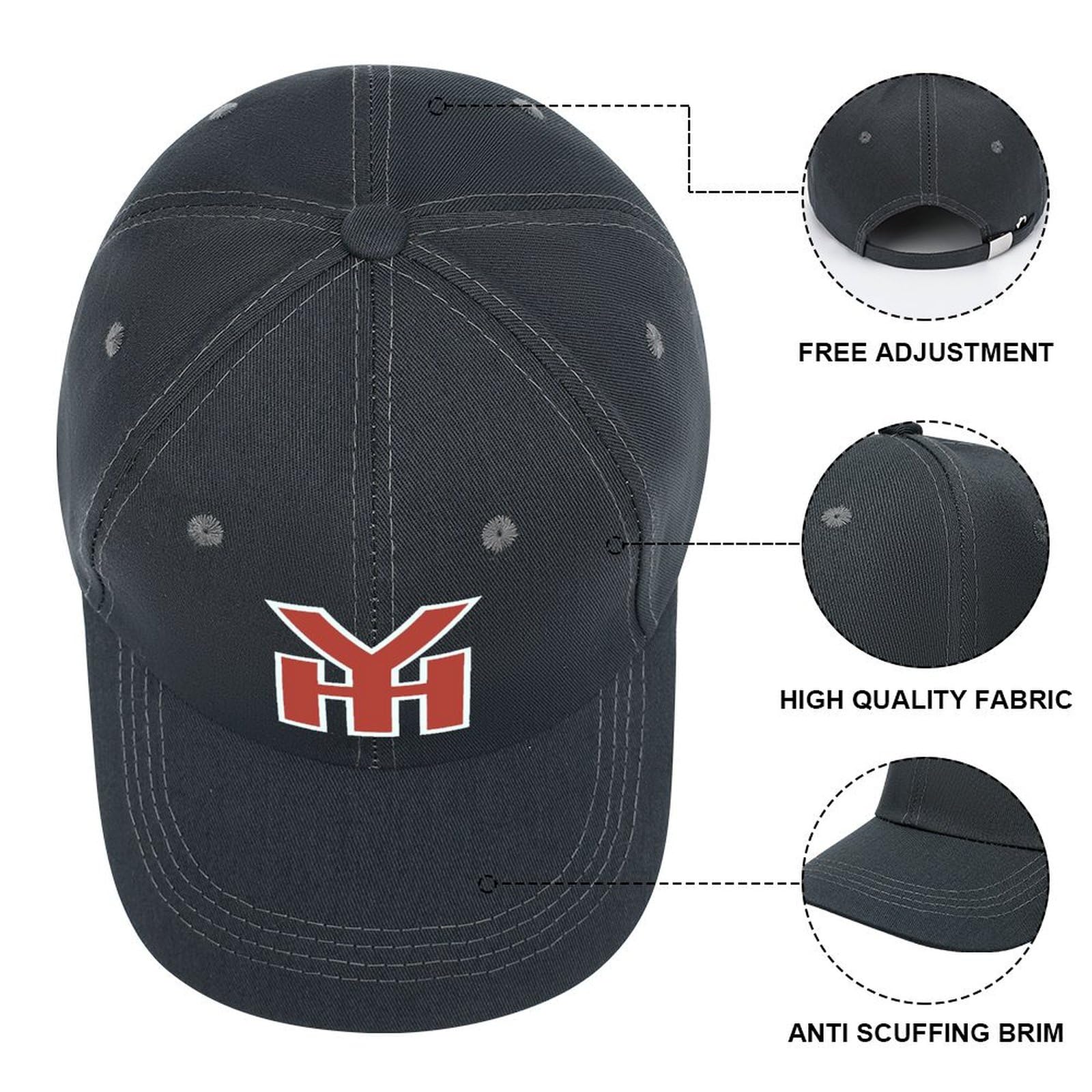 Amazon | [ゆねももえ] 横浜高校 高校野球 甲子園 横濱 野球帽