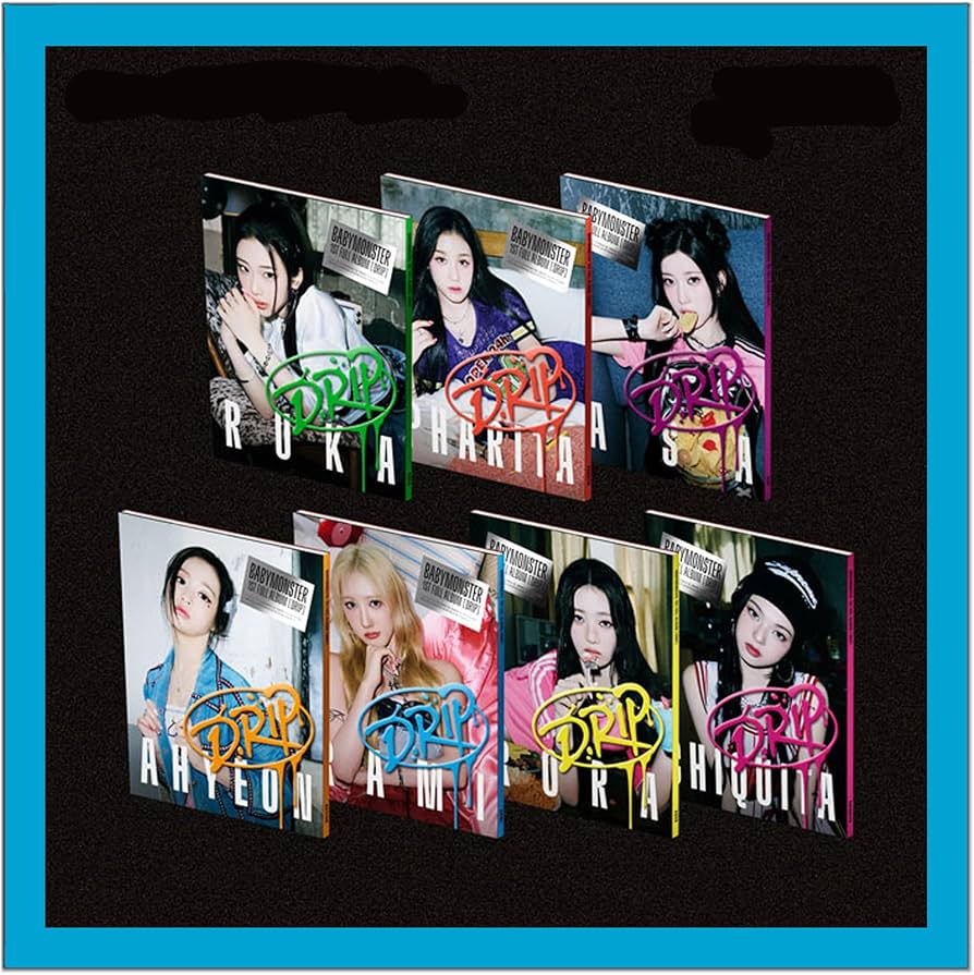 Amazon.com: BABYMONSTER DRIP 1st Full Album (Tag Album - RORA Ver