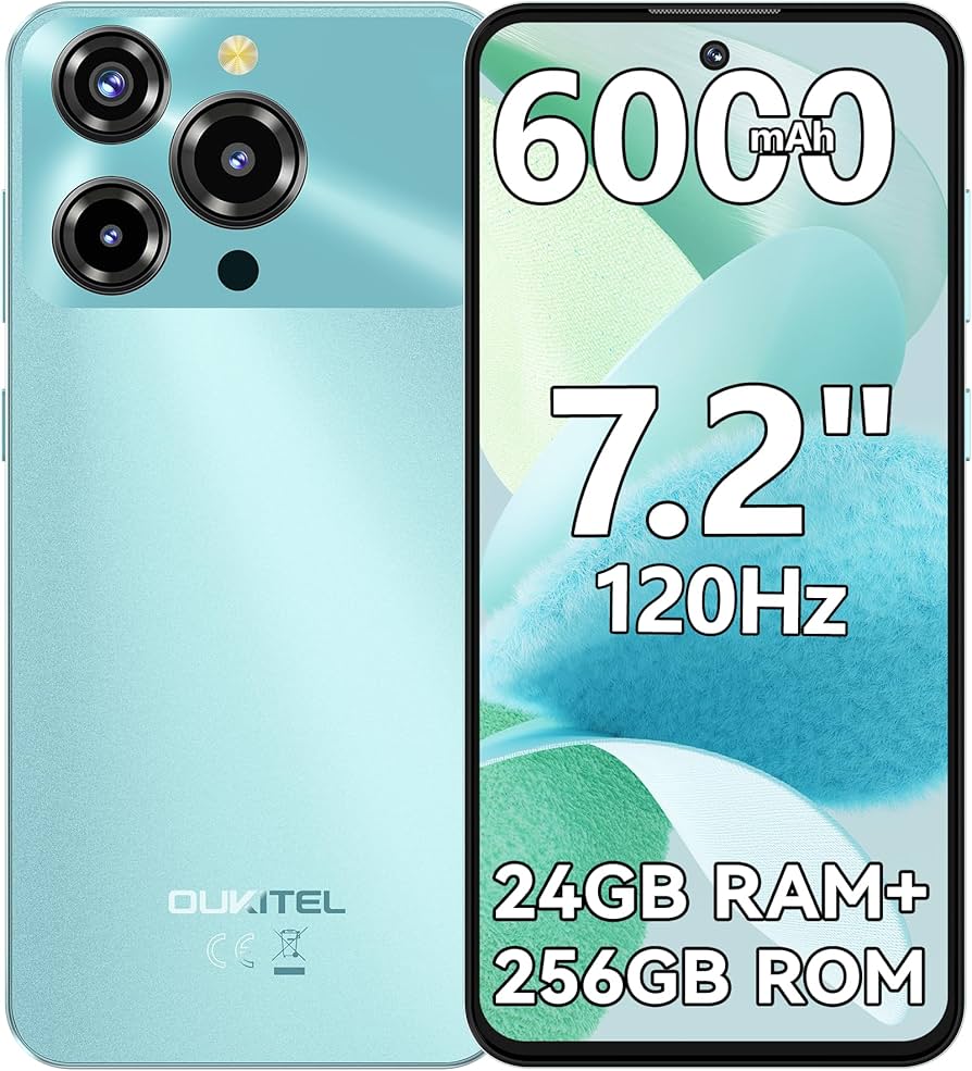 Amazon | OUKITEL SIMフリー スマートフォン 本体 C69 7.2インチ HD 大