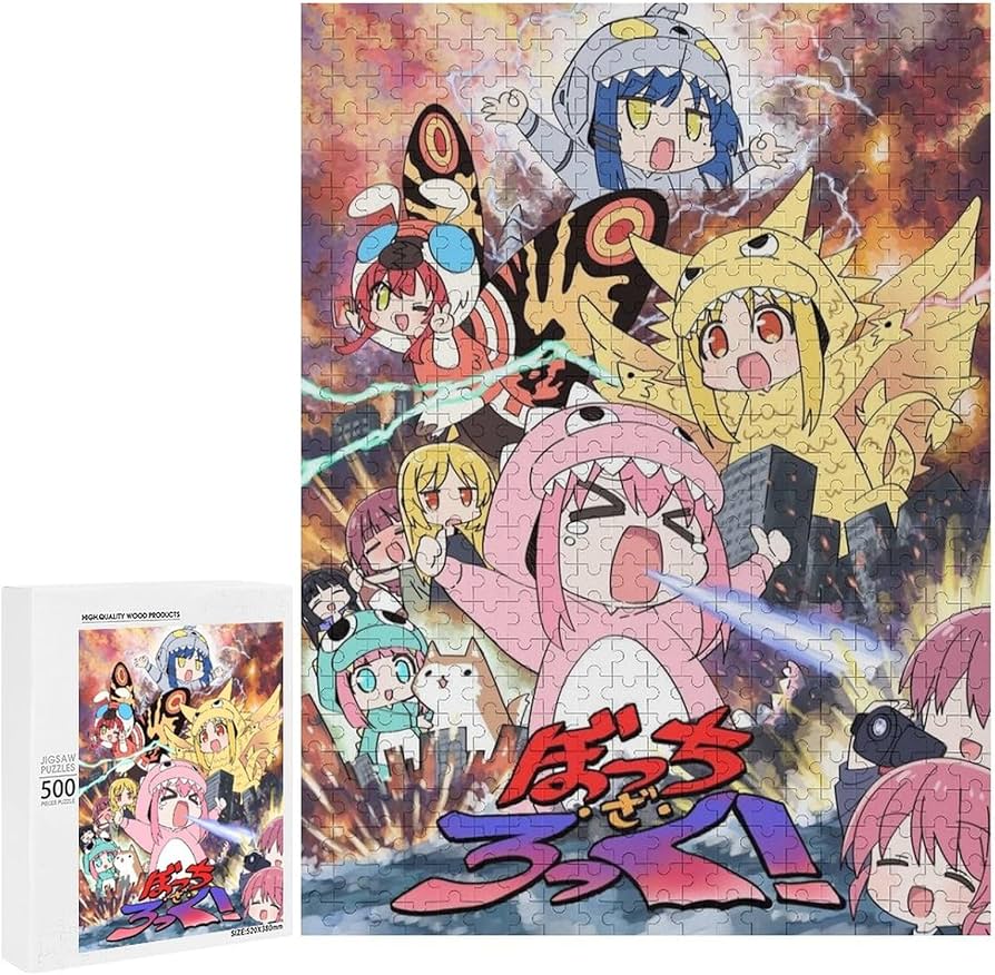 Amazon.co.jp: ぼっちざろっく パズル ジグソーパズル 木製パズル