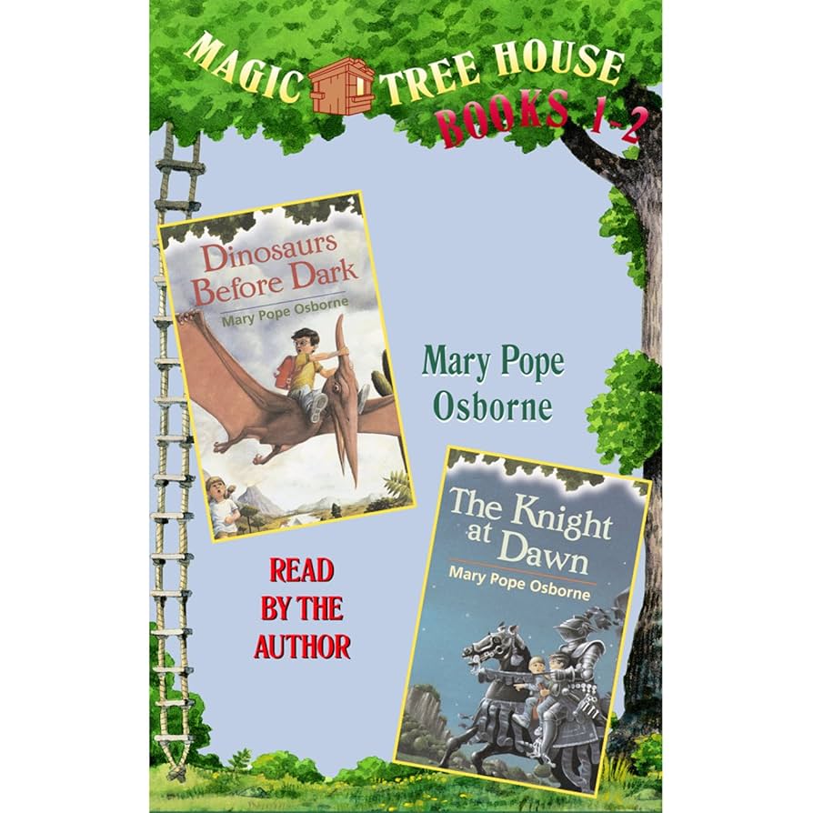 Amazon.com: Magic Tree House: Books 1 and 2: Dinosaurs Before Dark