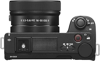 Amazon.com : Sony ZV-E10 II Mirrorless Camera with 16-50mm + 55