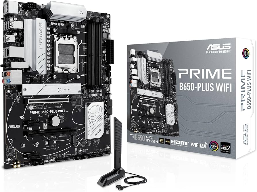 Amazon.com: ASUS Prime B650-PLUS WiFi AMD B650 AM5 Ryzen™ Desktop