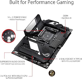 Amazon | ASUS AMD AM4対応 マザーボード ROG CROSSHAIR VIII FORMULA
