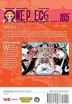 Amazon.com: One Piece, Vol. 105: 9781974743278: Oda, Eiichiro: Books
