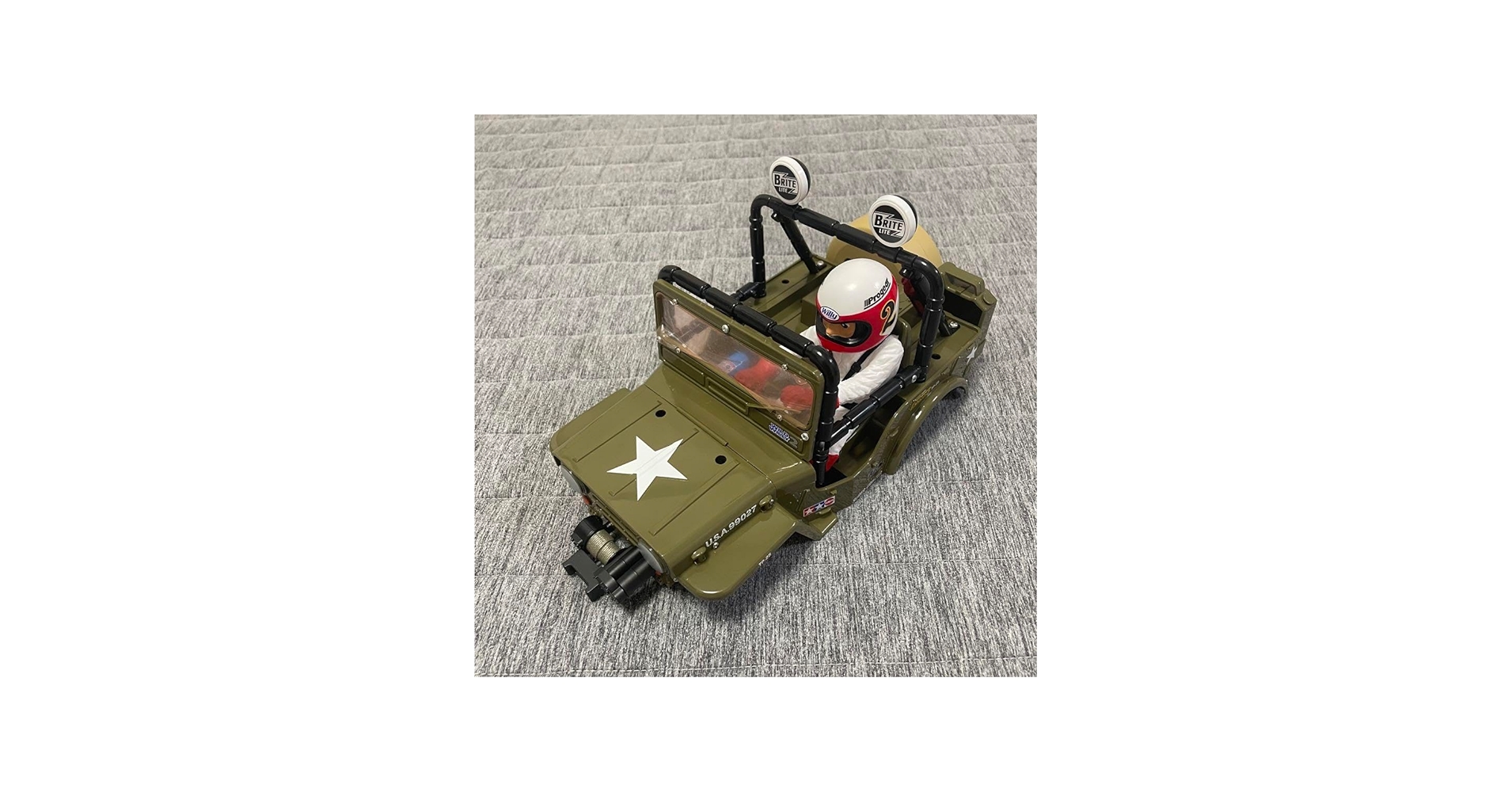 Amazon.co.jp: TAMIYA ワイルドウイリー 2 完成 ボディ WILDWILLY WR