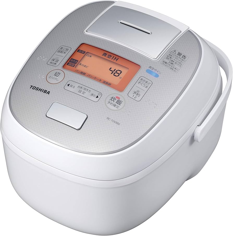 Amazon | 東芝 真空IHジャー炊飯器（5.5合炊き）5㎜厚さ鍛造かまど銅釜