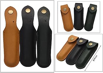 Amazon | 楽々ショップ 爪切り用本革カバー ナスカン付き キーリング