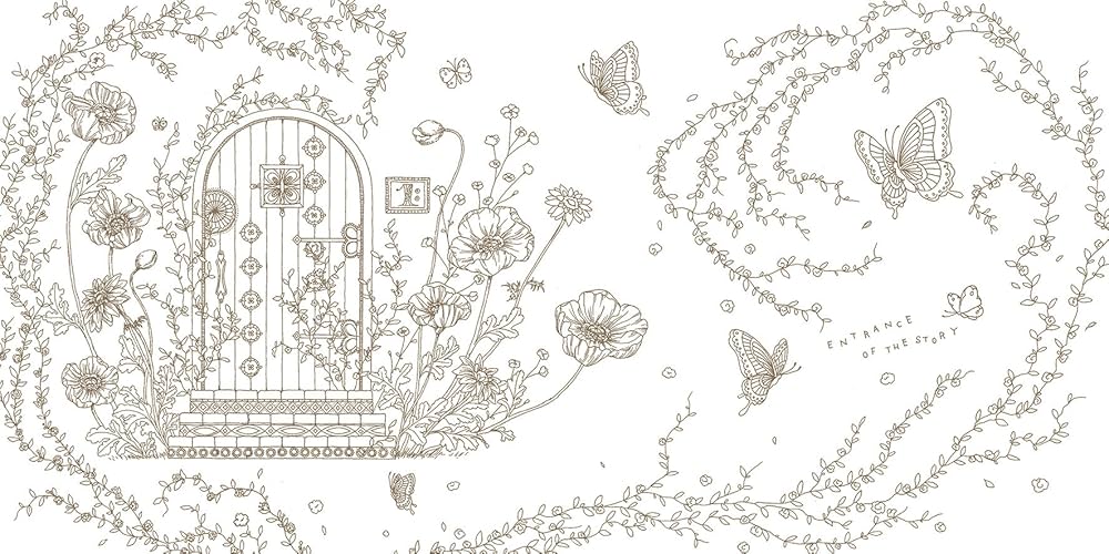 おしゃれな塗り絵BOOK アリスの不思議かわいい物語 | 手塚 ユミコ |本