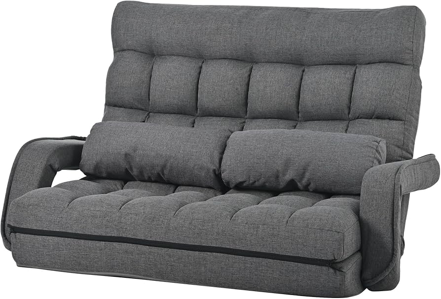 Amazon｜座椅子 二人掛け 4WAY 連動肘つき リクライニングソファ