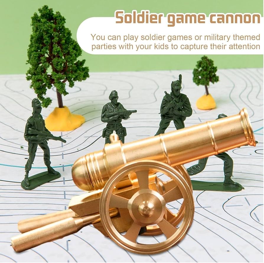 Amazon.co.jp: 軍用大砲 真鍮 ミニ 大砲 モデル デスクトップ装飾