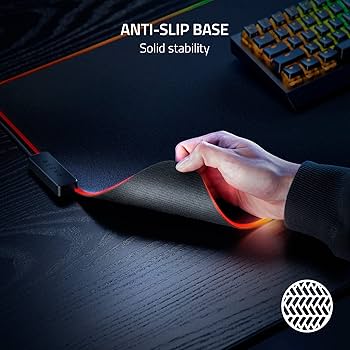 Amazon.com: Razer Strider Chroma Hybrid Gaming Mouse Mat with