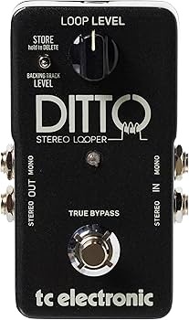 Amazon.com: TC Electronic DITTO STEREO LOOPER Highly Intuitive