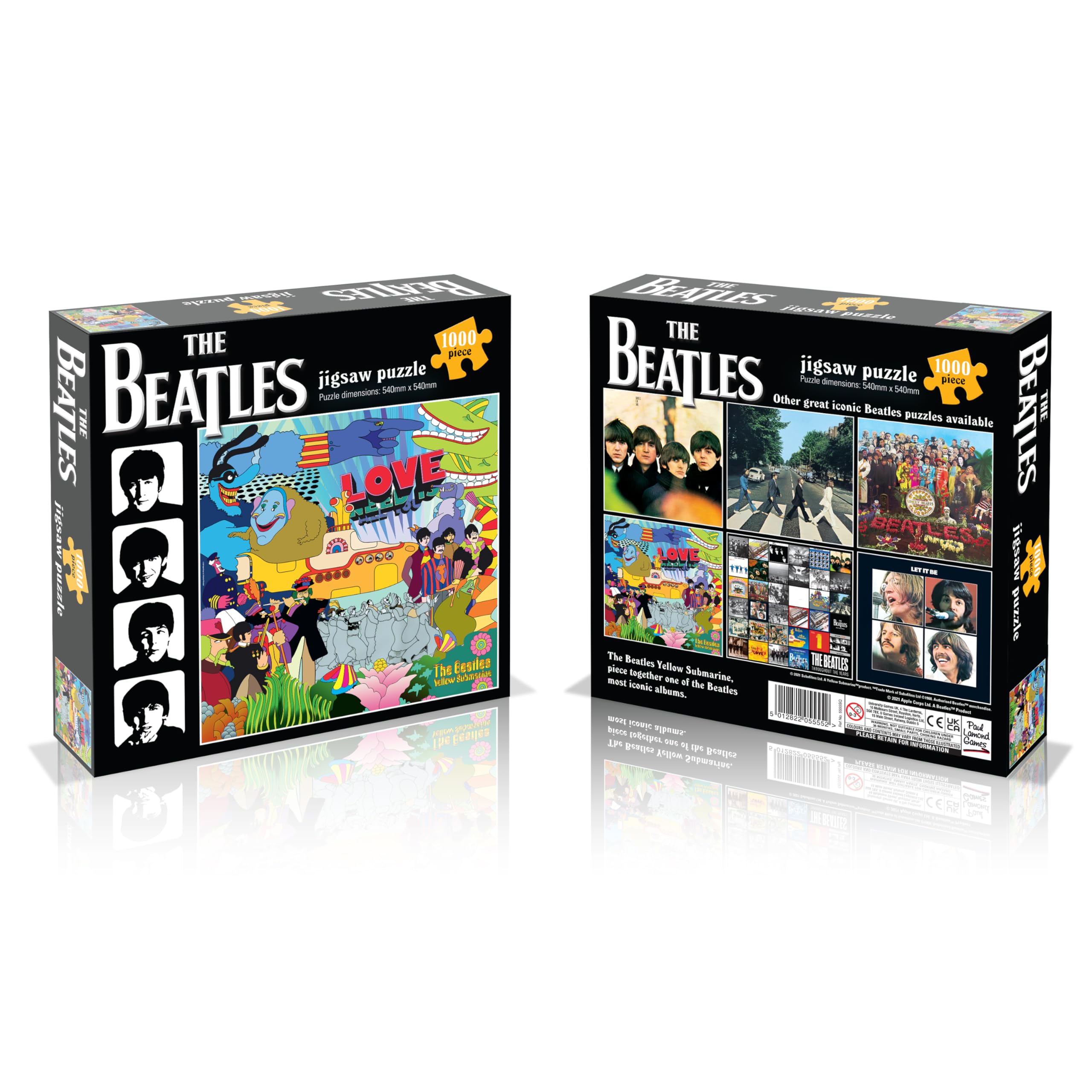 Amazon.com: Beatles Yellow Submarine (1000 Piece Jigsaw Puzzle