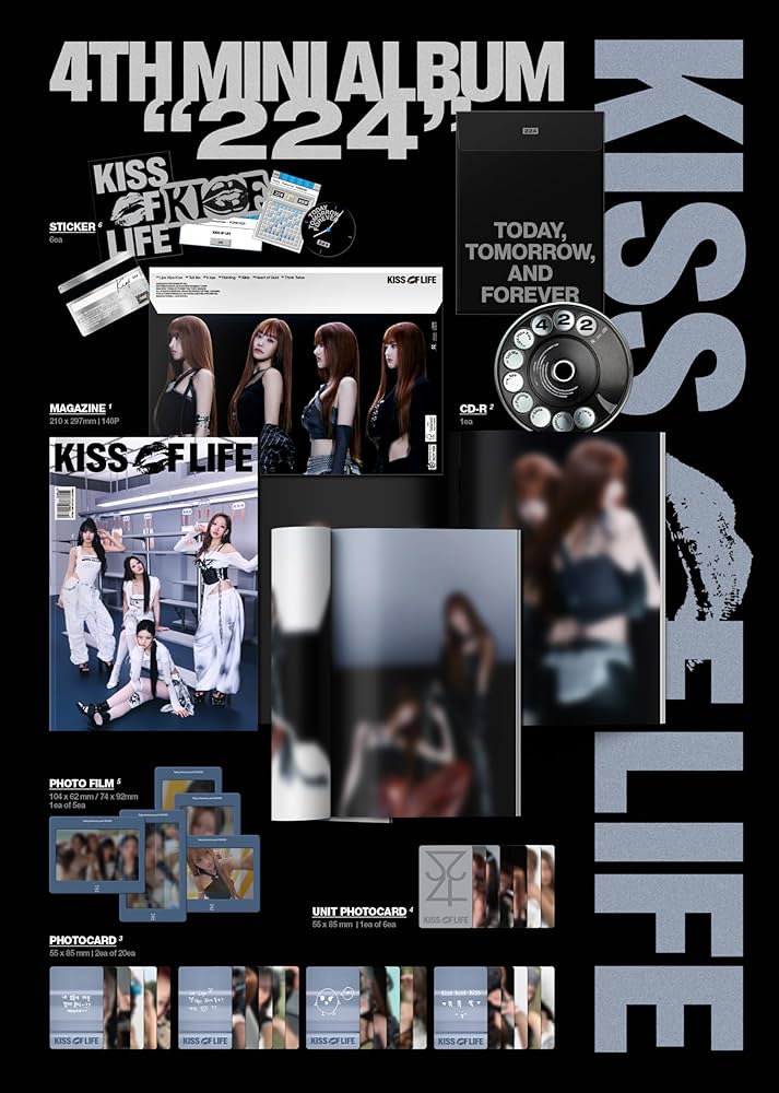 Amazon.co.jp: KISS OF LIFE 4th Mini Album [224] (Magazine Ver