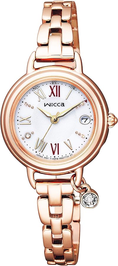 Amazon.co.jp: [CITIZEN] ウィッカ wicca ソーラーテック 電波時計