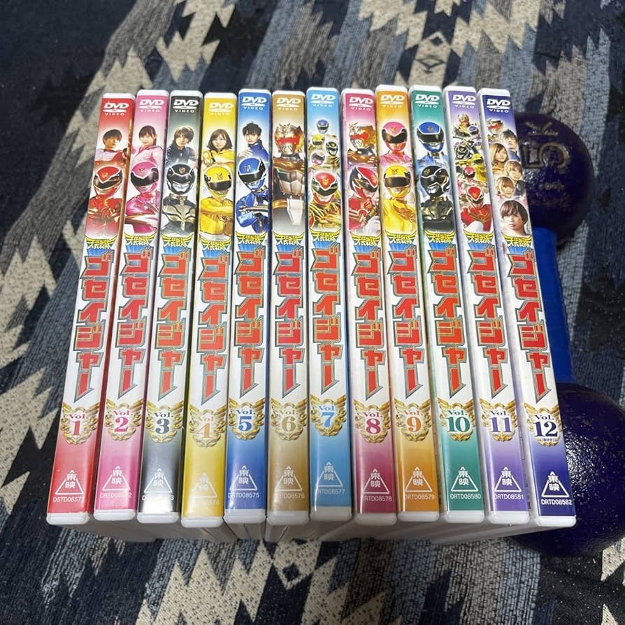 Amazon.co.jp: DVD 天装戦隊ゴセイジャー 全12巻 レンタルアップ品