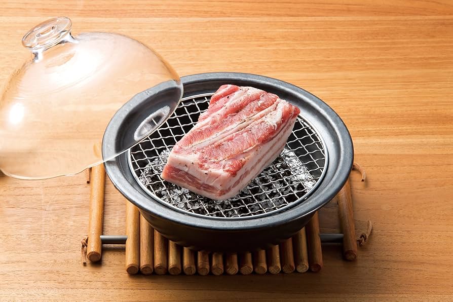 Amazon｜アデリア(ADERIA) 土鍋 万古焼 燻セイができる鍋 グラスドーム