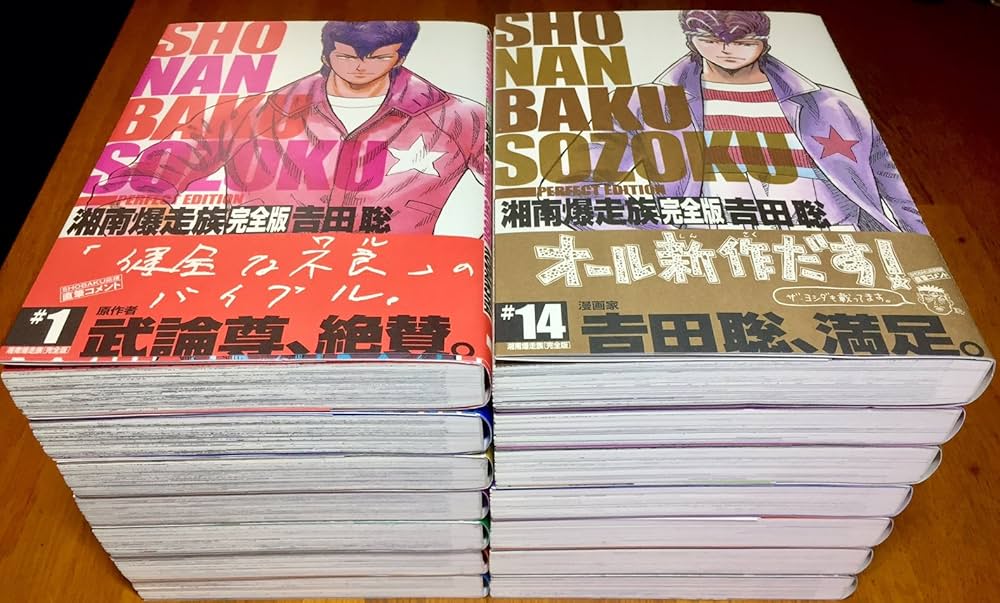 湘南爆走族 コミック 完全版 全14巻完結(KCデラックス) [マーケット